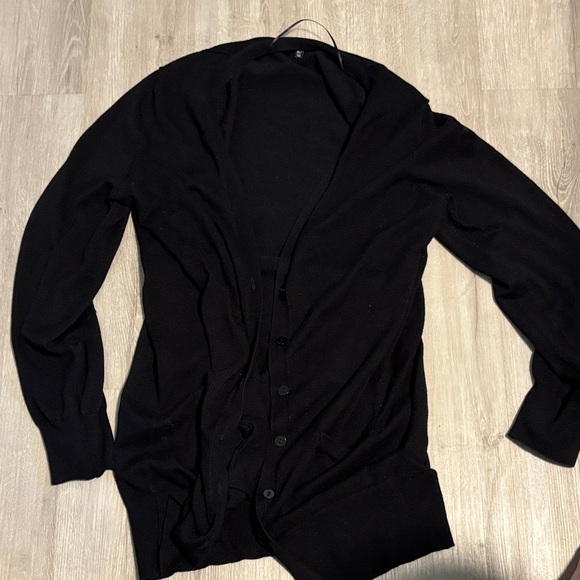 George Other - George Black Men's Cardigan Sweater